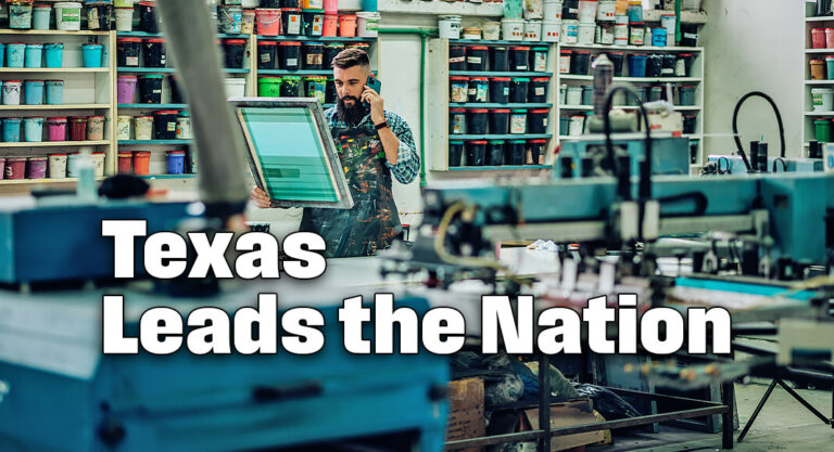Texas Adds More New Jobs Than Any Other State in Last Year