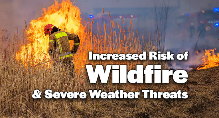 Readiness Level of State Operations Center Increased Ahead Of Wildfire, Severe Weather Threats
