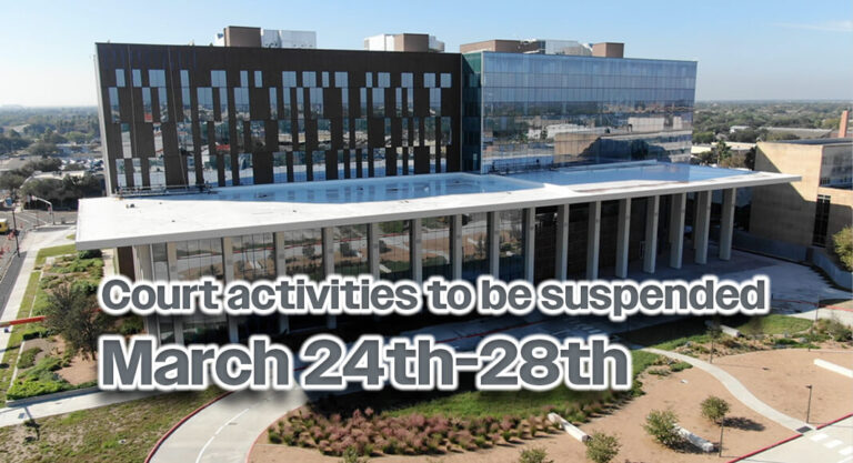 Court activities to be suspended March 24th-28th to complete move into new Hidalgo County Courthouse