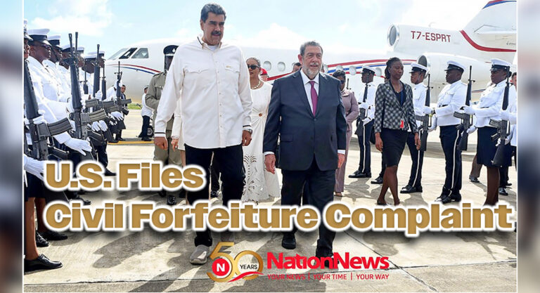 U.S. Files Civil Forfeiture Complaint Against Aircraft Used by Nicolás Maduro Moros 