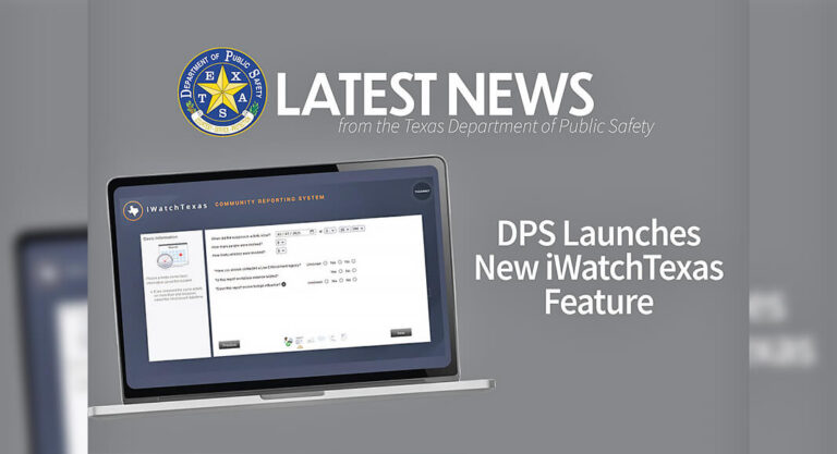 DPS Launches New iWatchTexas Feature 