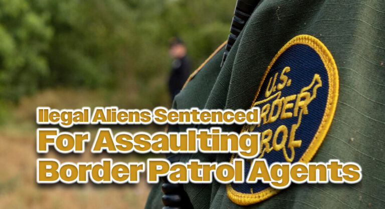 Ilegal Aliens Sentenced For Assaulting Border Patrol Agents