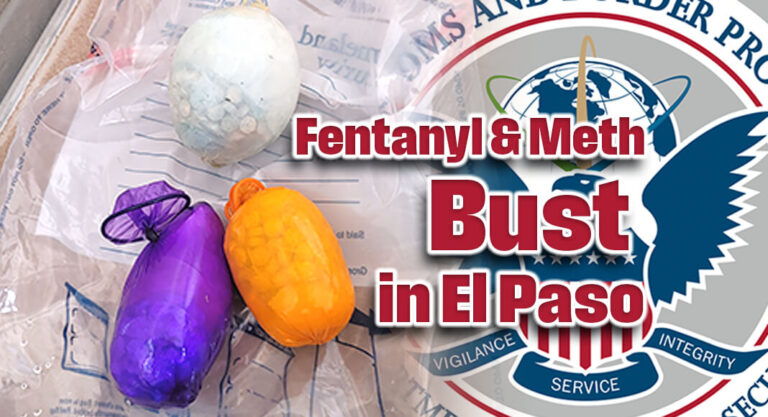 El Paso CBP Officers Intercept Woman Transporting Fentanyl and Meth