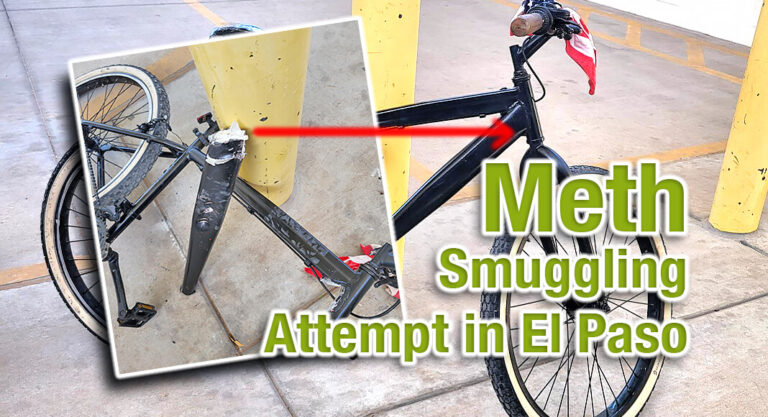 CBP Officers Stop Drug Pedaler Attempting to Cross Narcotics in Bicycle