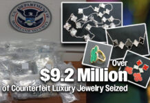 CBP Seizes More Than $9.2 Million of Counterfeit Luxury Jewelry in a Single Shipment