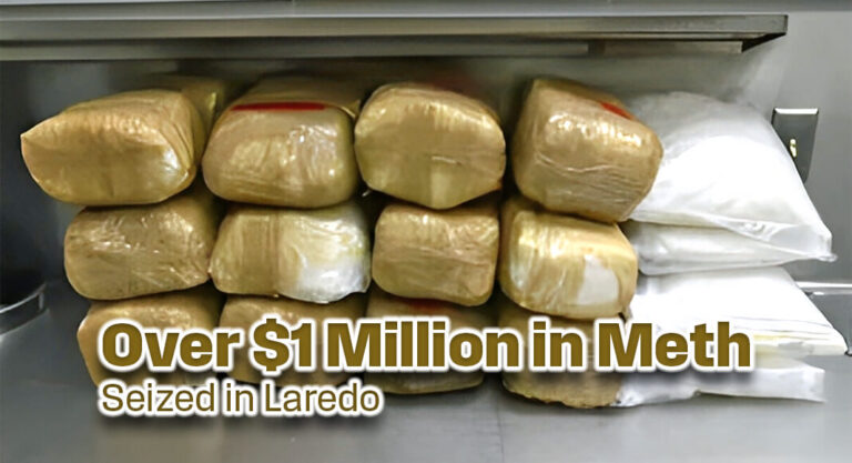 Colombia-Solidarity Bridge CBP Officers Seize Over $1 Million in Meth