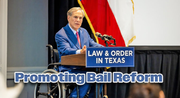 Governor Promotes Bail Reform at Texas Border Sheriff’s Coalition Conference