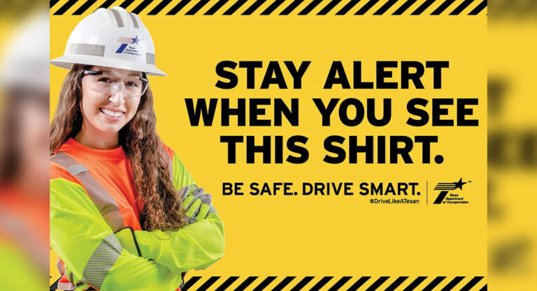 TxDOT Calls for Safe Driving in Work Zones