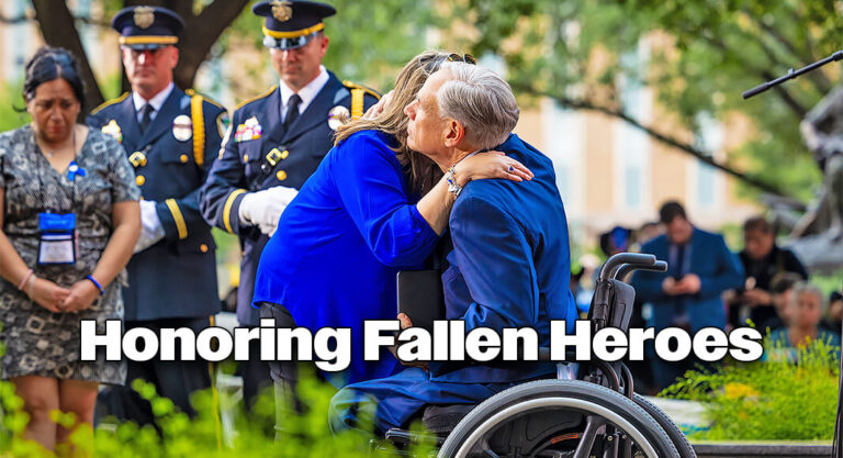 Governor Abbott Commemorates Fallen Peace Officers
