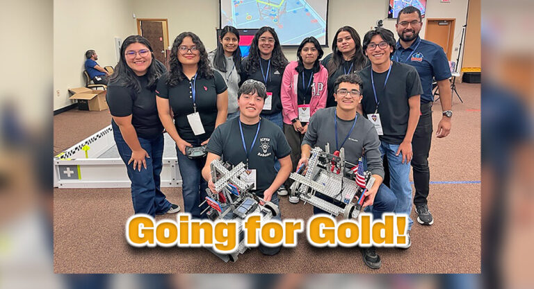 IDEA San Benito Robotics Team Goes for Gold at Robotics World Championship