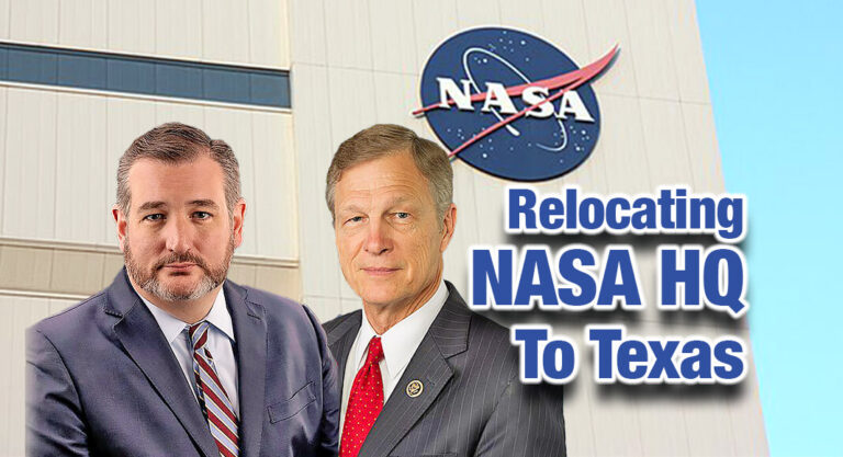 Chairmen Cruz and Babin Lead State Delegation in Support of Relocating NASA HQ to Texas