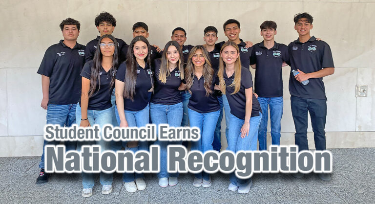 PSJA Memorial Early College High School Student Council Earns National Recognition  