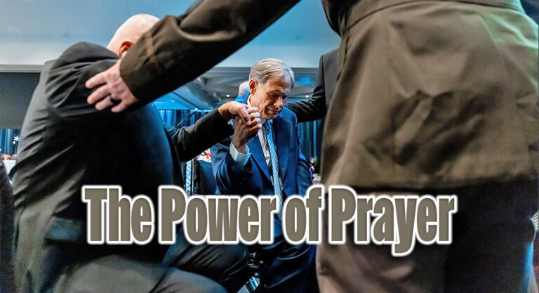 Governor Abbott Praises The Power of Prayer
