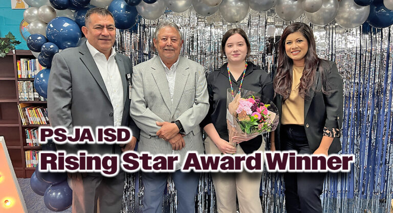 PSJA ISD Educator Named Rising Star Award Winner
