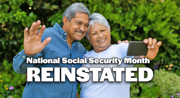 Social Security Administration Reinstates National Social Security Month 