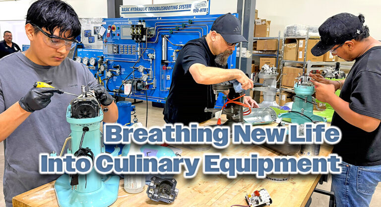 STC Advanced Manufacturing Technology Students Breathe New Life Into Culinary Equipment