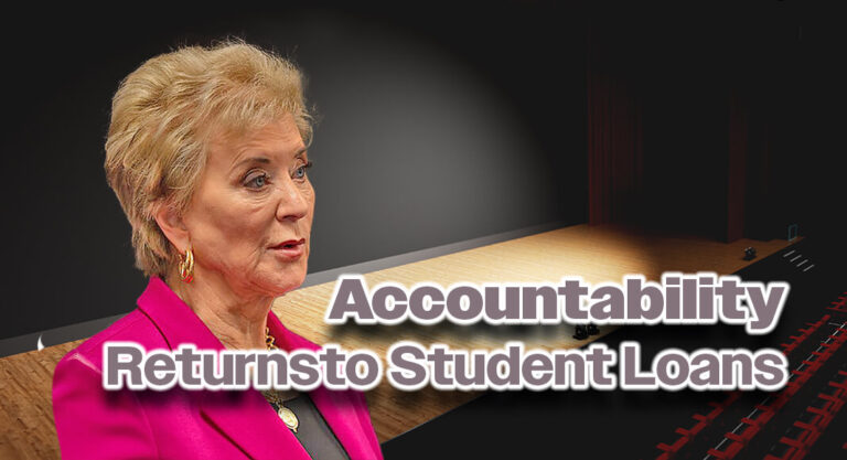 Secretary McMahon in Wall Street Journal: Accountability Returns to Student Loans