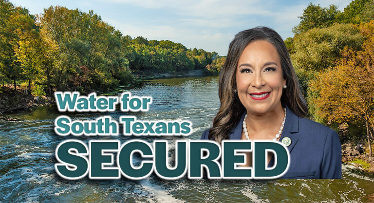 De La Cruz Secures Water for South Texans