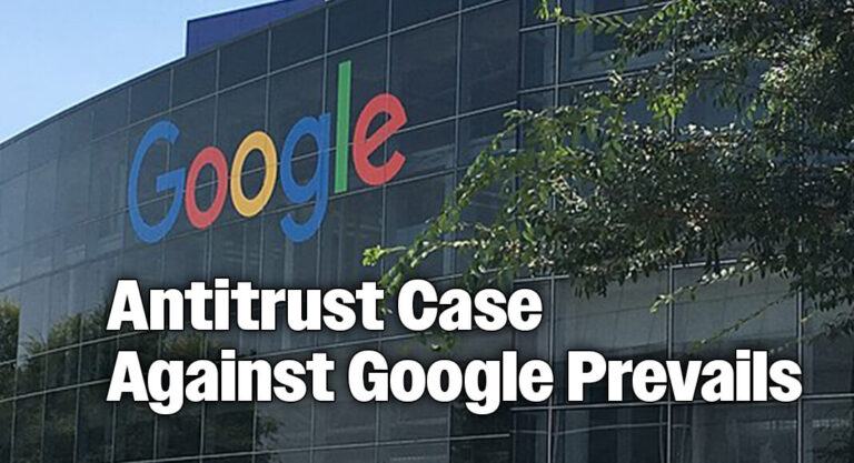 Department of Justice Prevails in Landmark Antitrust Case Against Google