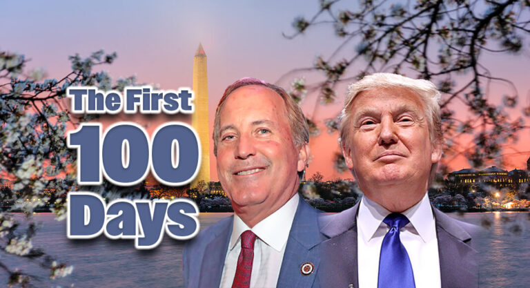 Paxton Statement on President Trump’s First 100 Days in Office