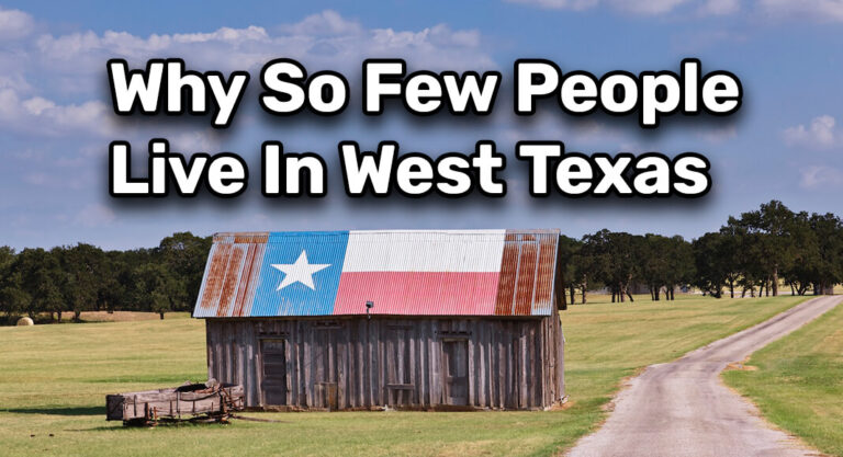 WATCH: Why So Few People Live In West Texas