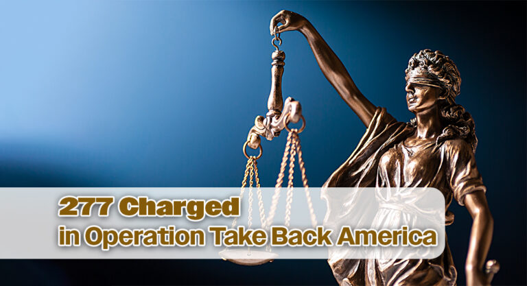 277 Charged in Operation Take Back America Immigration Crackdown