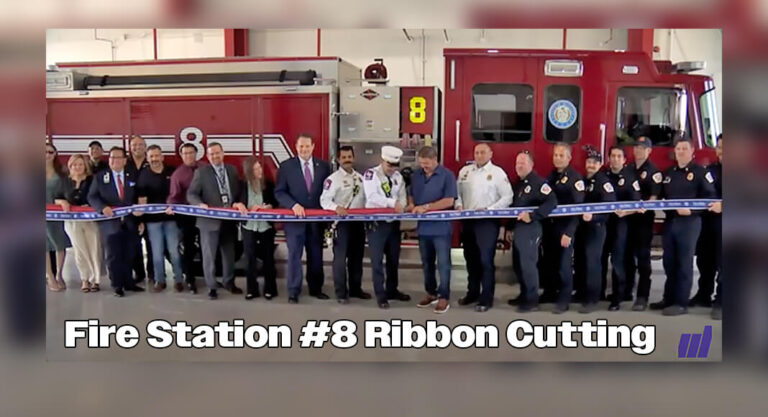 City of McAllen Cuts Ribbon For Fire Station #8