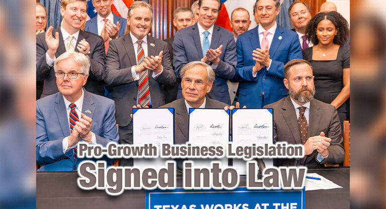 Abbott Signs Pro-Growth Business Legislation into Law
