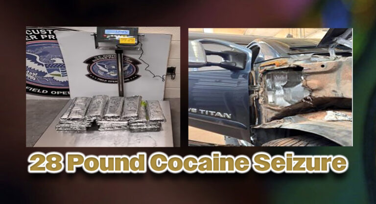 CBP Officers at Marcelino Serna Port of Entry Seize Cocaine Load