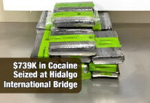 CBP Officers Seize $739K in Cocaine at Hidalgo International Bridge