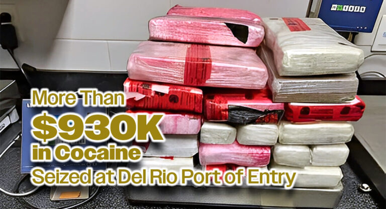 CBP Officers Seize More Than $930K in Cocaine at Del Rio Port of Entry
