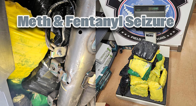 CBP Officers Seize Methamphetamine & Fentanyl at Fort Hancock Port