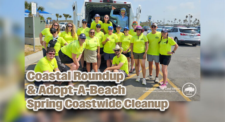 Buckingham Celebrates Success of GLO’s Texas Coastal Roundup & Adopt-A-Beach Spring Coastwide Cleanup