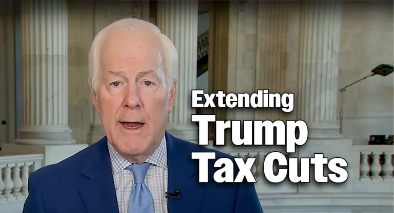 Cornyn Details Priorities for Bill Extending Trump Tax Cuts
