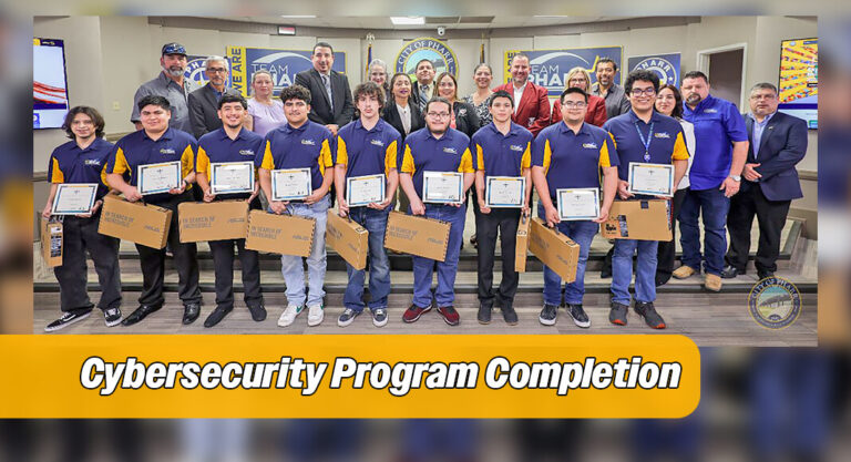 PSJA ISD Interns Complete Cybersecurity Program