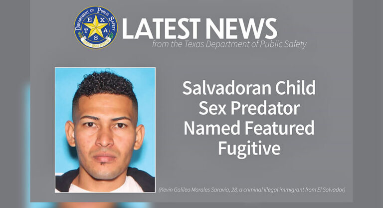 Salvadoran Child Sex Predator Named Featured Fugitive