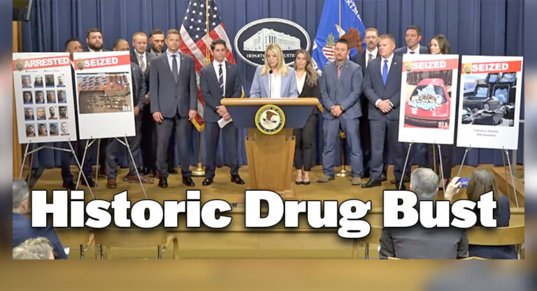 Attorney General Bondi, DEA, & USAO New Mexico Announce Results of Historic Drug Bust