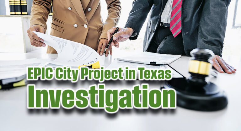 DOJ Launches Investigation into EPIC City Project in Texas