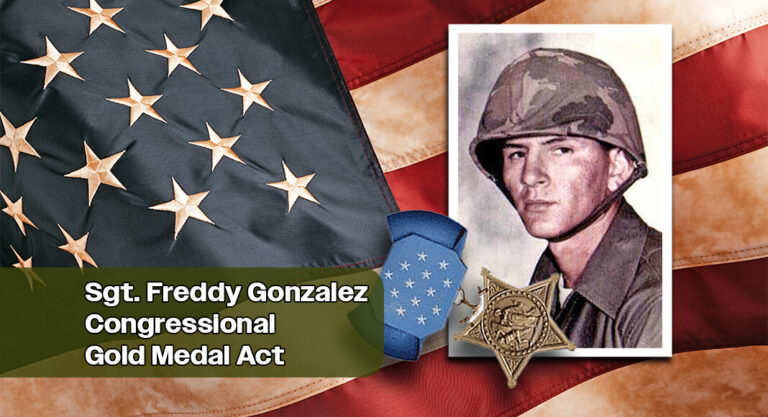 De La Cruz Introduces Sgt. Freddy Gonzalez Congressional Gold Medal Act