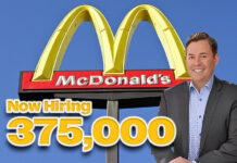 McDonald’s Announces Largest Hiring Push in Years — 375,000 Jobs Nationwide