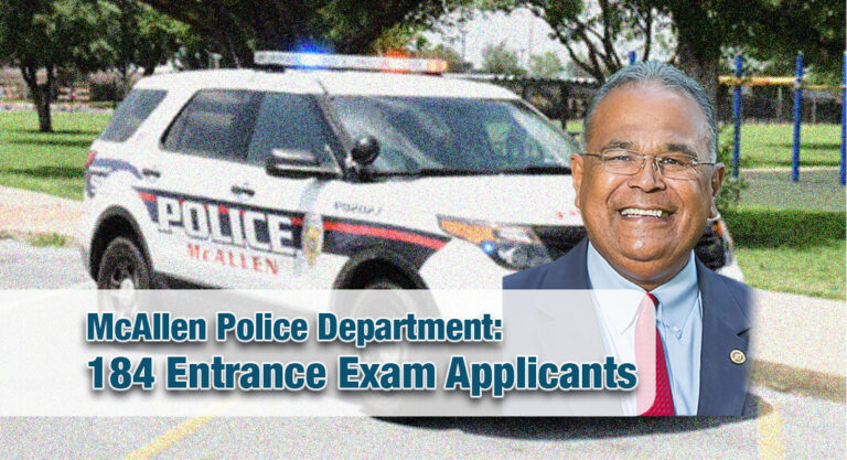McAllen Police Entrance Exam Interest at 12-Year High