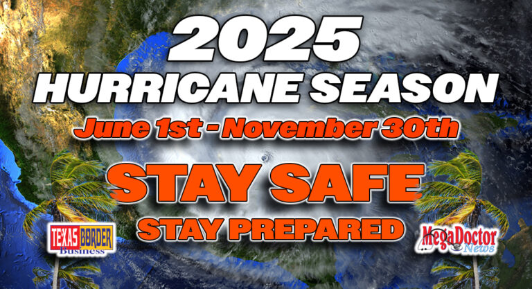 2025 Hurricane Season is June 1st thru November 30th