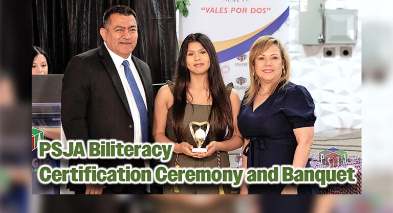 Over 500 PSJA Seniors Honored During Biliteracy Certification Ceremony and Banquet 