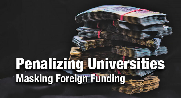 Sen. Cruz Introduces Bill Penalizing Universities that Mask Foreign Funding