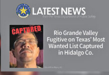 Rio Grande Valley Fugitive on Texas’ Most Wanted List Captured in Hidalgo Co.