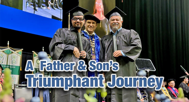 Father & Son Graduate Together Marking Triumph Over Autism & Adversity