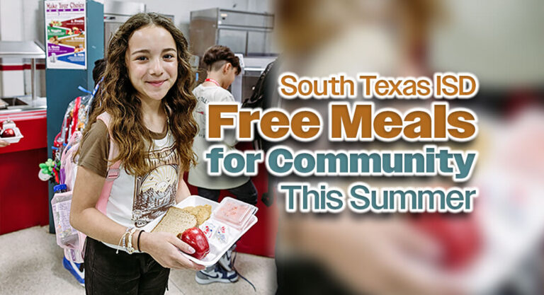 South Texas ISD to Serve Free Meals for Community This Summer