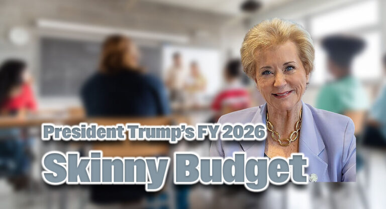 Secretary of Education Linda McMahon Statement on President Trump’s FY 2026 Skinny Budget