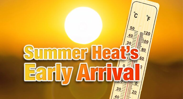 Take Precautions as Summer Heat Arrives Early