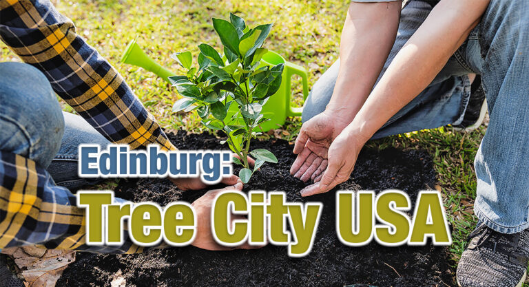 City of Edinburg Earns Tree City USA Recognition for the 5th Time